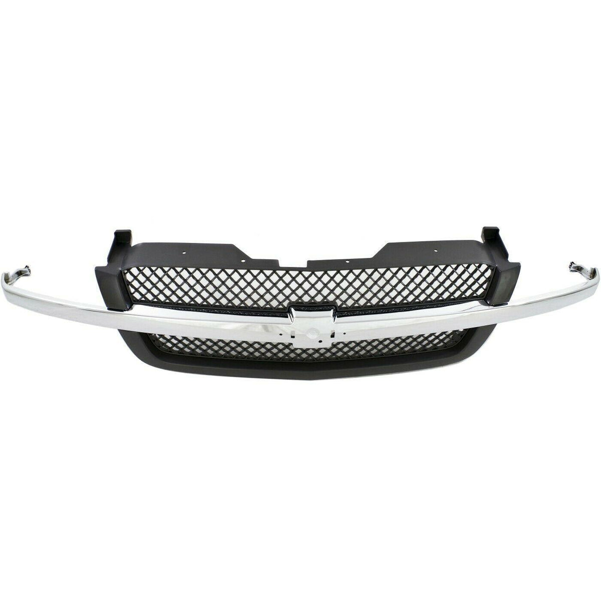 New Front Grille Molding Primed Left Driver & Right