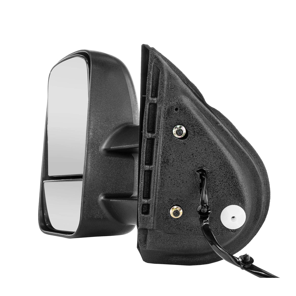 Gmc Denali 2500 Mirror Driver Side Power Heated Textured Trailer Tow Type Telescopic With Signal