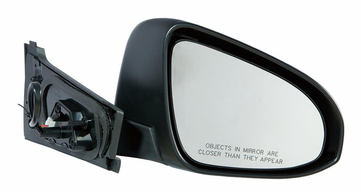 Toyota Yaris Hatchback Mirror Passenger Side Power Textured 2012