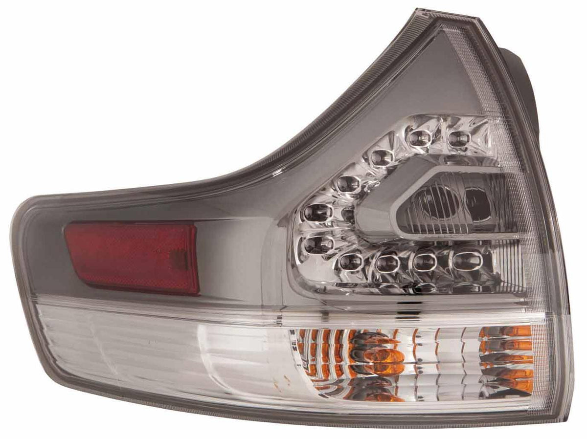 Partscollect LED Rear Bumper Reflector Light Set For Toyota Sienna 2011-2020 – OE 81920-08010 / 81920-48012
