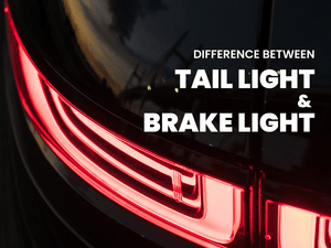 Tail Light and Brake Light Difference? What causes them to fail?