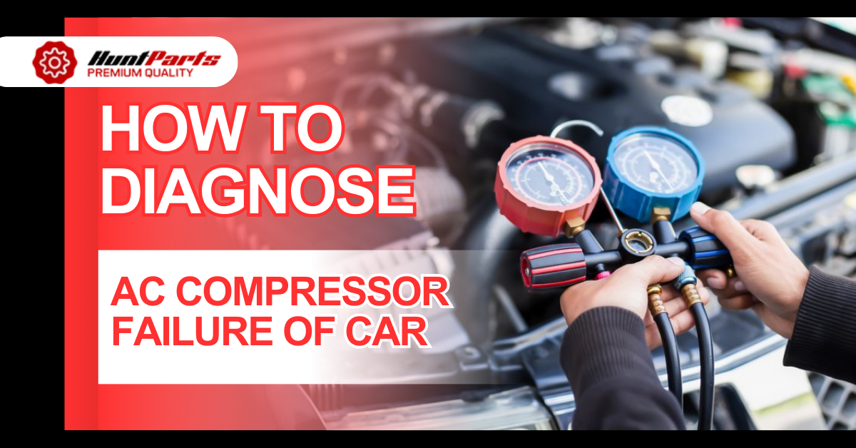 How to diagnose car ac compressor failure - Hunt Parts