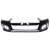 Bumper Front Audi A5 2018-2019 With Tow Hook/4 Park Sensor/Parallel/Pdc Without Head Lamp Washer Exclude S-Line Capa , Au1000281C