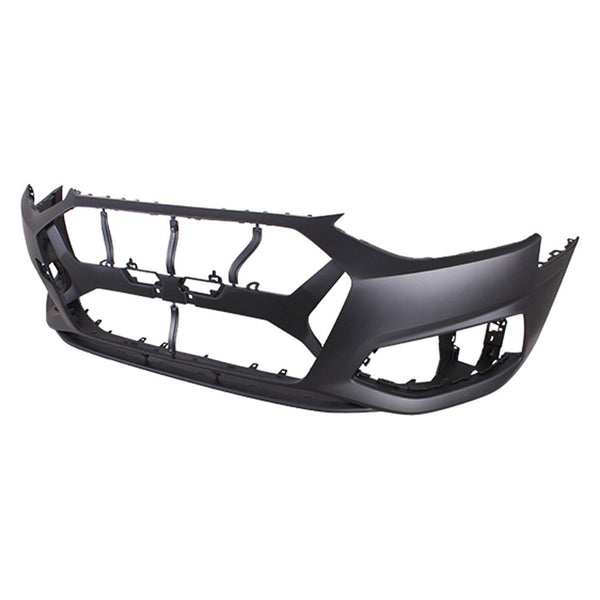 Bumper Front Audi A4 2020-2023 Primed Ptm With Tow Hook Without Sensor/Head Lamp Washer Exclude S-Line , Au1000298