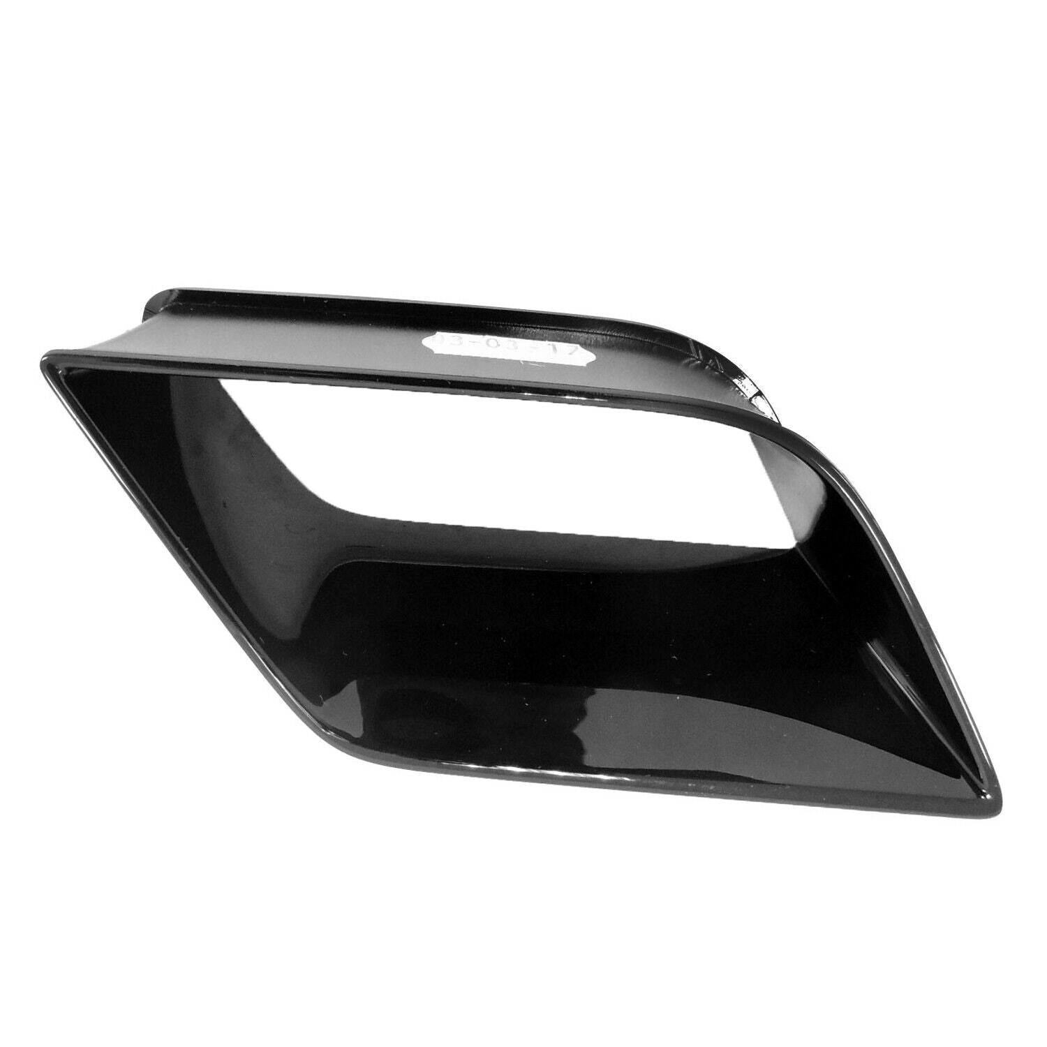 Conduit d'air de pare-chocs côté conducteur Audi RS5 2018-2019, finition noir brillant, AU1038144 - Hunt Parts