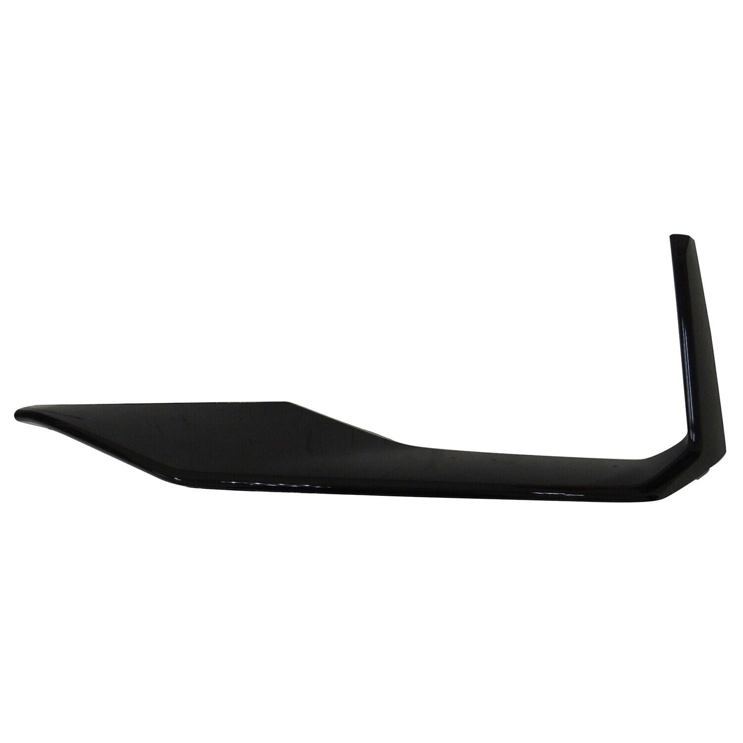 Moulure de pare-chocs avant côté conducteur Audi RS5 2018-2019, finition extérieure noire brillante, AU1046104 - Hunt Parts
