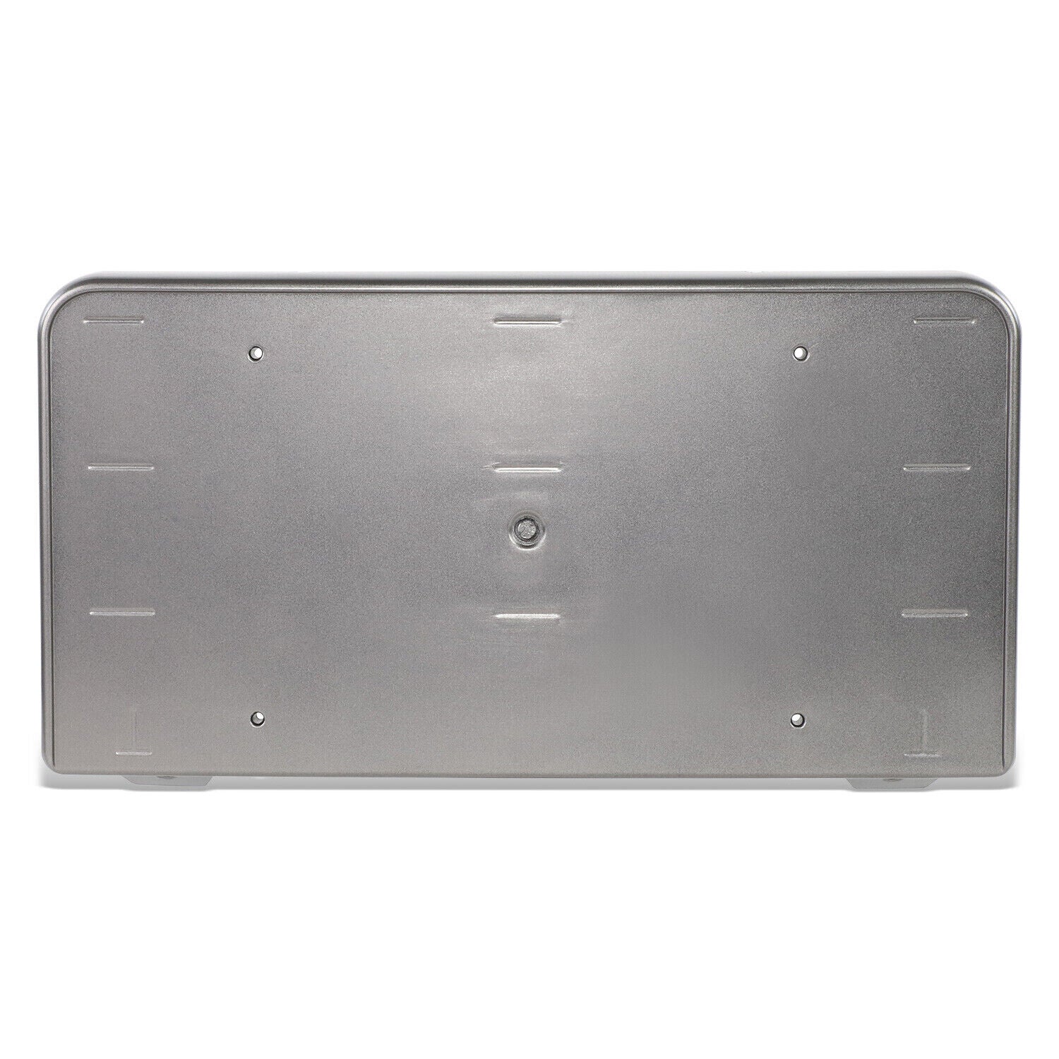 Support de plaque d'immatriculation avant pour Audi TT 2016-2023, gris, sans visserie, AU1068130 - Hunt Parts