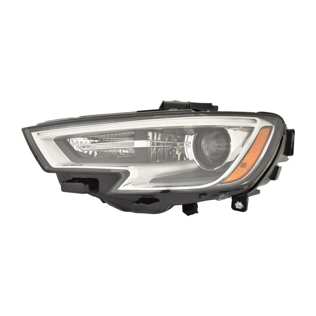 Phare avant gauche (côté conducteur) pour Audi A3 2017-2020 (hors E-Tron Capa), référence Au2502207C - Hunt Parts