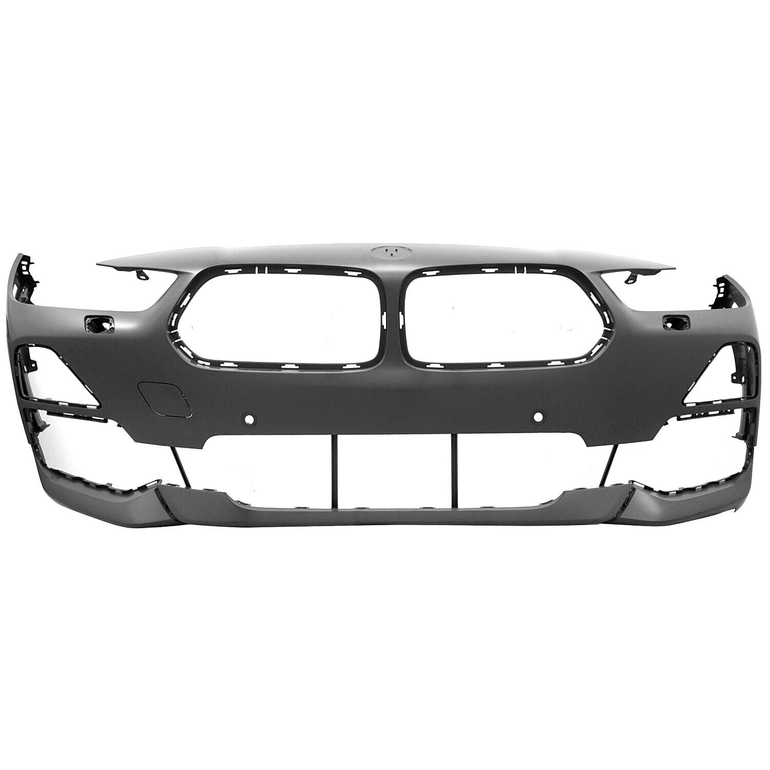 Pare-chocs avant BMW X2 (2018-2023) avec crochet de remorquage et assistance au stationnement (2 places), BM1000503