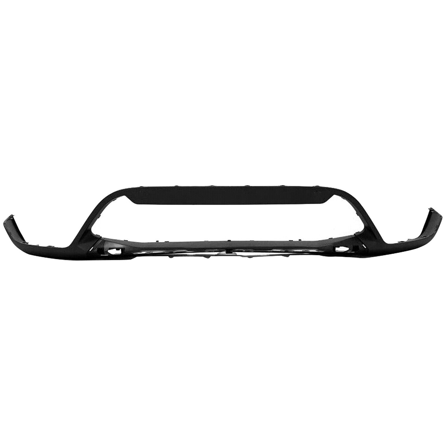 Pare-chocs avant inférieur BMW X1 2020-2022, finition noire texturée, BM1015112