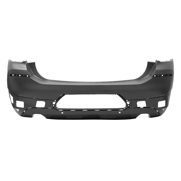 Bumper Rear Bmw X2 2018-2020 Primed Ptm With 2 Park Assist Sensor Without Reverse Camera/M-Pkg , Bm1100449