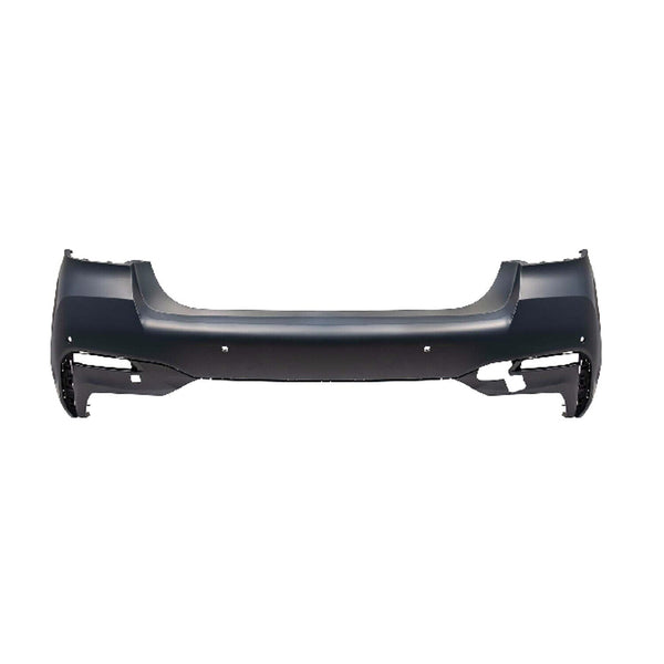 Bumper Rear Bmw 5 Series 2021-2023 Primed Ptm With 2 Park Assistant/4 Park Distance Sensor Capa , Bm1100451C