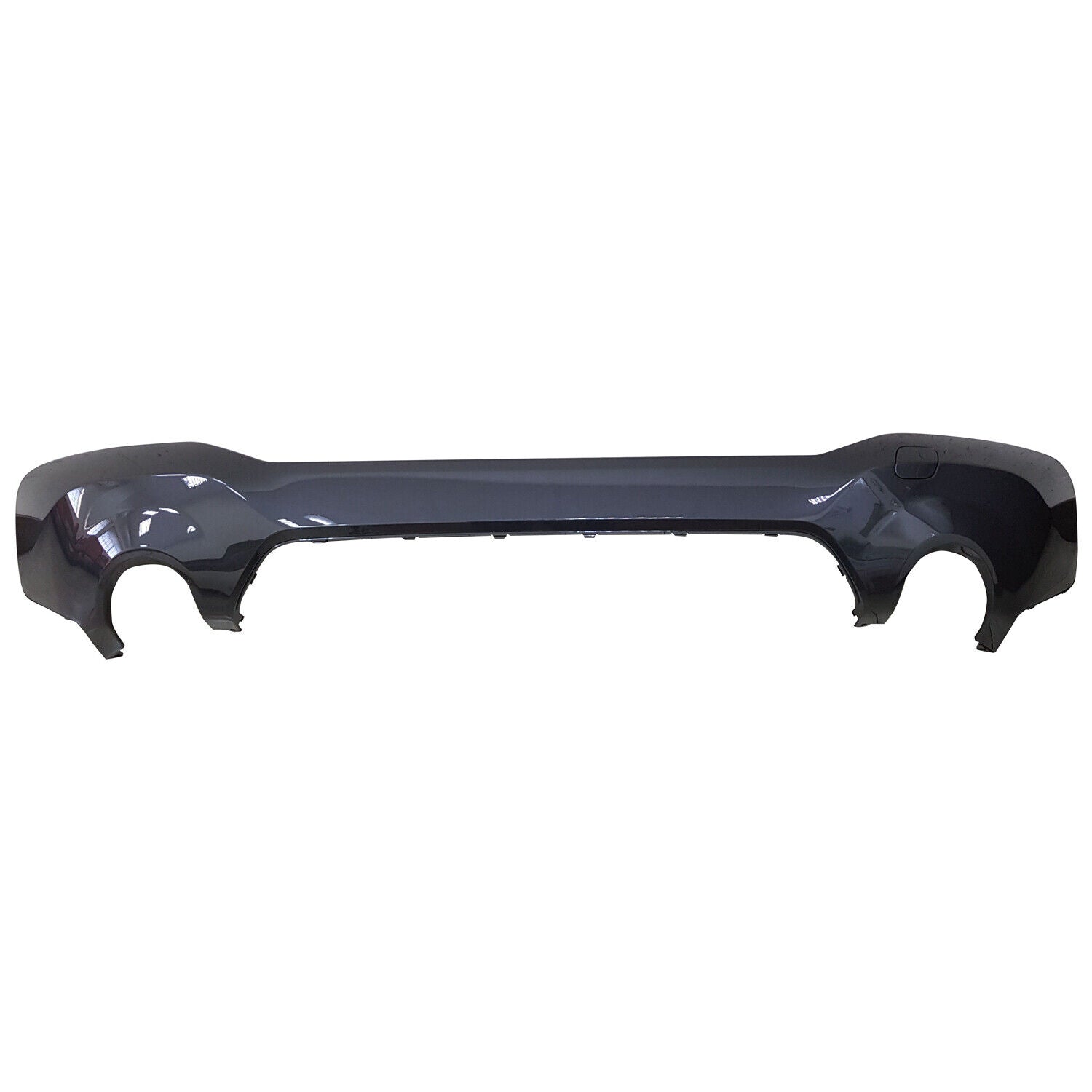Pare-chocs arrière inférieur apprêté gris foncé brillant pour BMW X1 (2020-2022), référence BM1195164