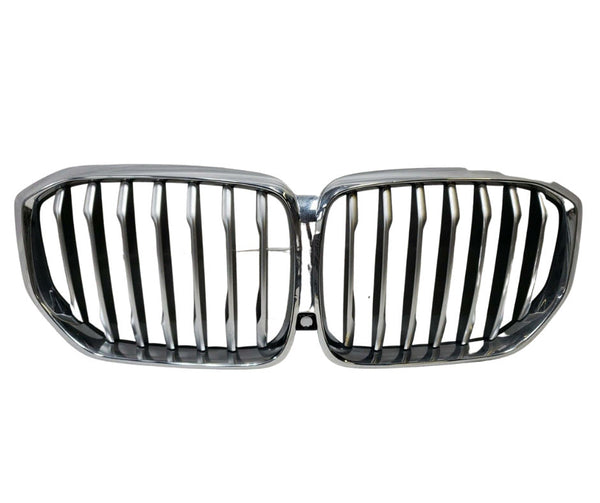 Grille Front Bmw X5 2019-2023 Satin Slat Edge Without Night Vision , Bm1200315