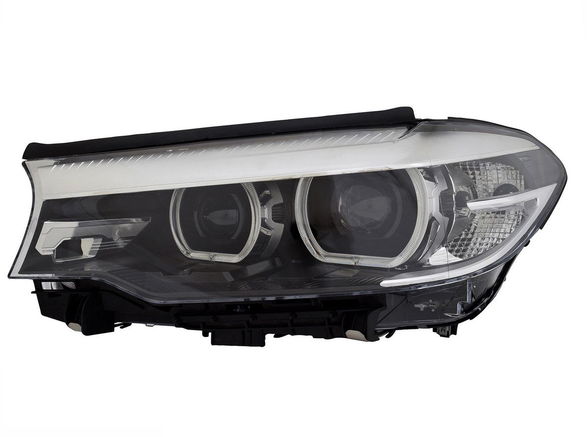 Phare avant gauche (côté conducteur) à LED haute qualité pour BMW Série 5 (2017-2020), référence BM2518179 - Hunt Parts