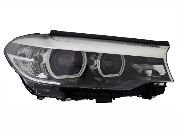 Head Lamp Passenger Side Bmw 5 Series 2017-2020 Led Without Icon Adaptive/Logo , Bm2519179