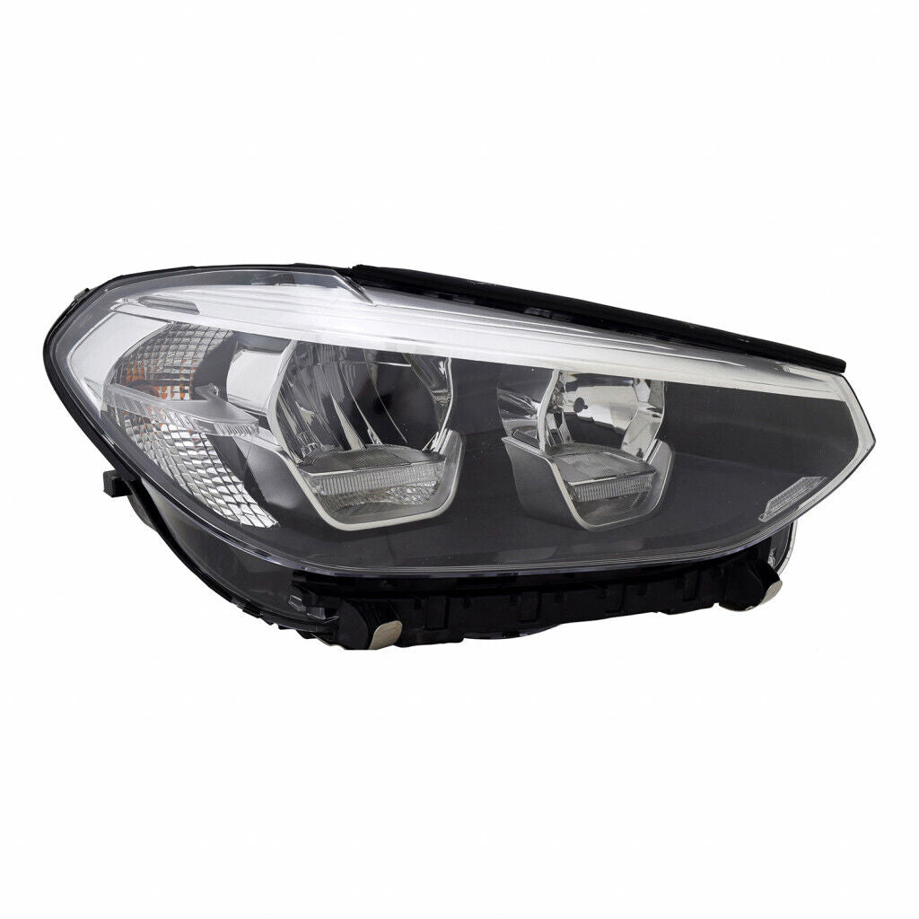 Phare avant côté passager pour BMW X3 2018-2021 sans LED intégrale/jante arrière automatique/logo haute qualité, BM2519180 - Hunt Parts