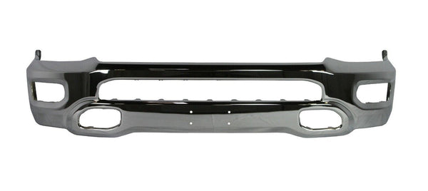 2019-2024 Ram Ram 1500 Bumper Face Bar Front Chrome Steel , CH1002407U