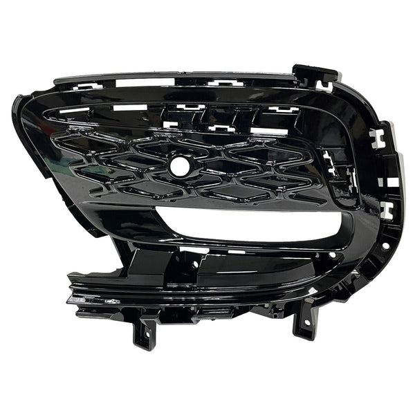 Fog Lamp Bezel Front Driver Side Chrysler Pacifica 2021-2023 Ptd Gloss Black , Ch1038217