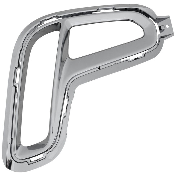 Fog Lamp Bezel Front Driver Side Dodge Durango 2021-2023 Satin Nickel , Ch1038220