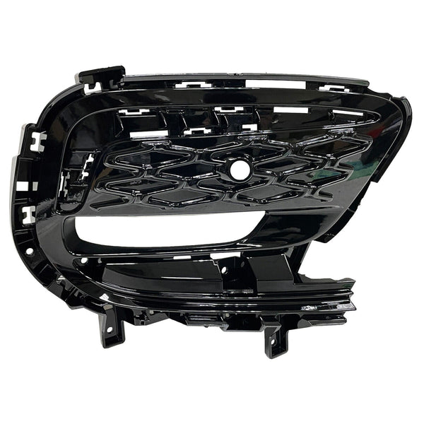 Fog Lamp Bezel Front Passenger Side Chrysler Pacifica 2021-2023 Ptd Gloss Black , Ch1039217