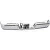 Bumper Rear Assembly Dodge Ram 1500 2009-2010 Chrome Without Sensor/Dual Exhaust , Ch1102367