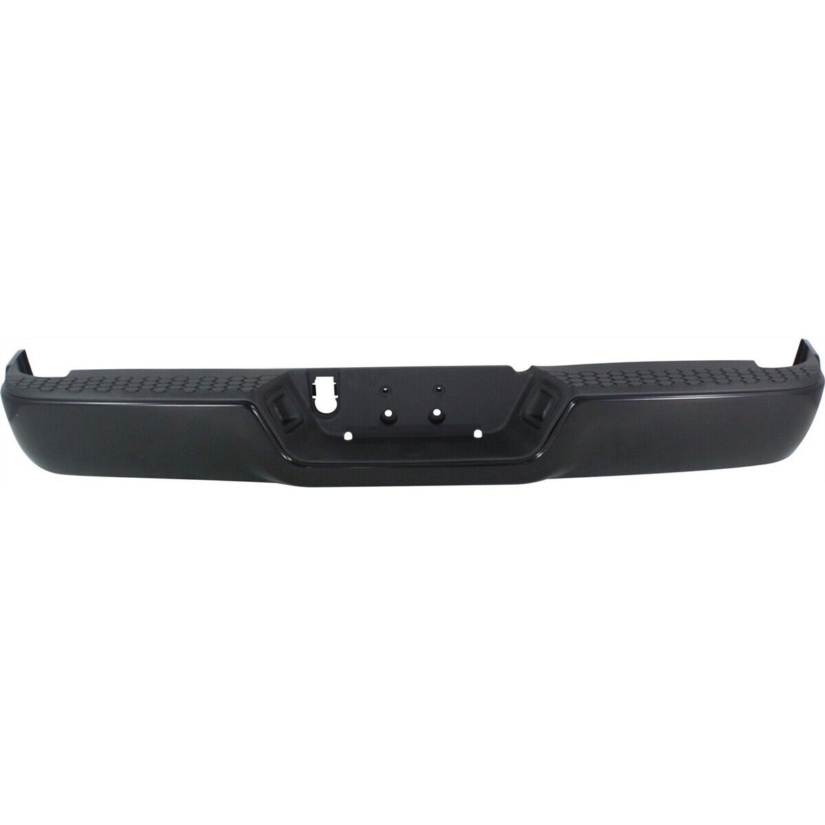 Pare-chocs arrière complet pour Dodge Ram 1500 2009-2010, noir métallisé, avec barre, coussinet et supports (sans capteur, double échappement), référence CH1103120 - Hunt Parts