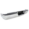 Bumper Rear Assembly Dodge Ram 1500 2009-2010 Chrome With Sensor For 1500 Model Without Dual Exhaust , Ch1103122U