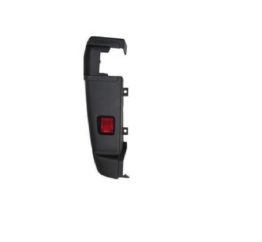 Pare-chocs arrière côté conducteur pour Ram Promaster 3500 2021, noir avec réflecteur/angle mort, Ch1116106 - Hunt Parts
