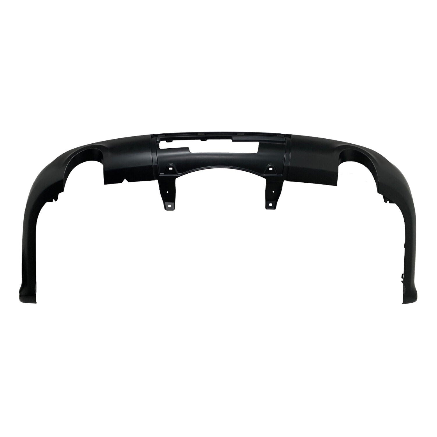 Pare-chocs arrière inférieur apprêté pour Dodge Durango 2014-2023 avec attelage de remorque et double échappement, Ch1195113 - Hunt Parts