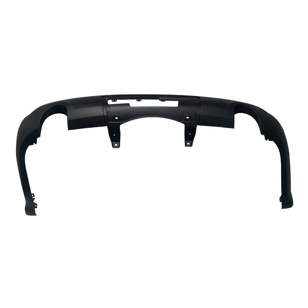 Valance Rear Lower Dodge Durango 2014-2023 Textured Finish With Towith Dual Exhaust , Ch1195114