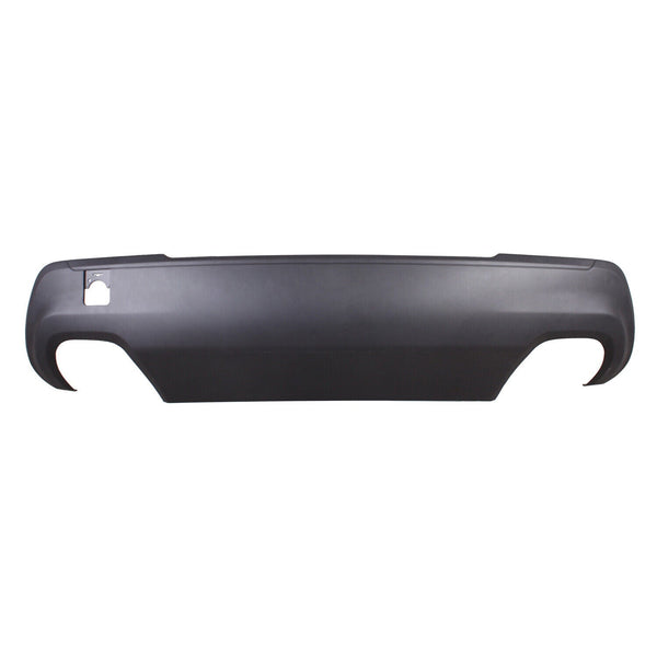 Valance Rear Lower Jeep Cherokee 2019-2023 Textured Dual Exhaust Without Upper Molding/Trailer Hitch Capa , Ch1195135C