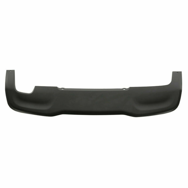 Valance Rear Lower Jeep Compass 2017-2021 Primed Finish With Single Exhaust Without Trailer Hitch , Ch1195138
