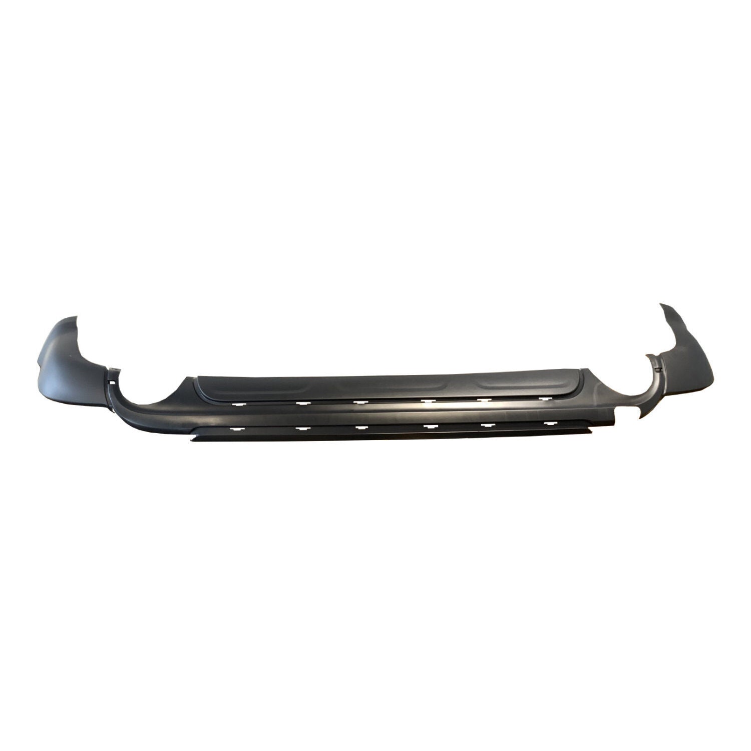Pare-chocs arrière inférieur Dodge Journey 2014-2020, finition noire texturée, double échappement, CH1195149 - Hunt Parts
