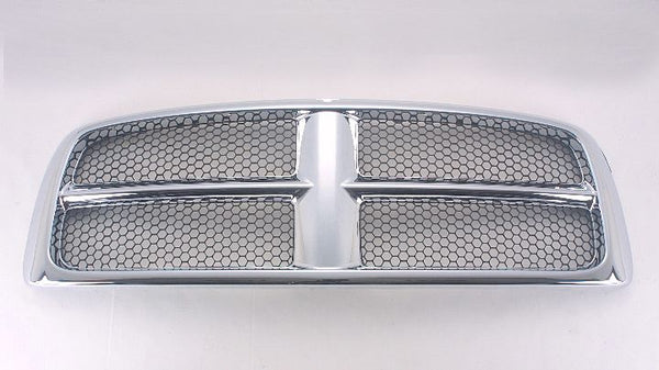 2002-2005 Dodge Ram 1500 Grille Assembly Black With Chrome Frame , CH1200248
