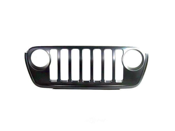 Grille Front Jeep Gladiator 2020-2023 Primed Black With Camera Without Trim Ring Moldings , Ch1200444
