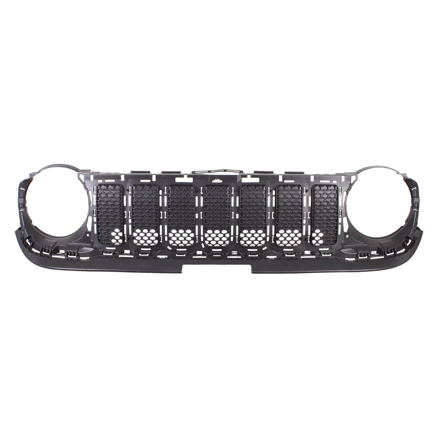 Panneau de fixation de calandre noir pour Jeep Renegade 2019-2023 (hors CH1207116)