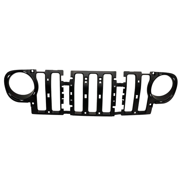 Grille Jeep Gladiator 2020-2023 Trim Ring Black 1-Pc Black With Cameras , Ch1210147
