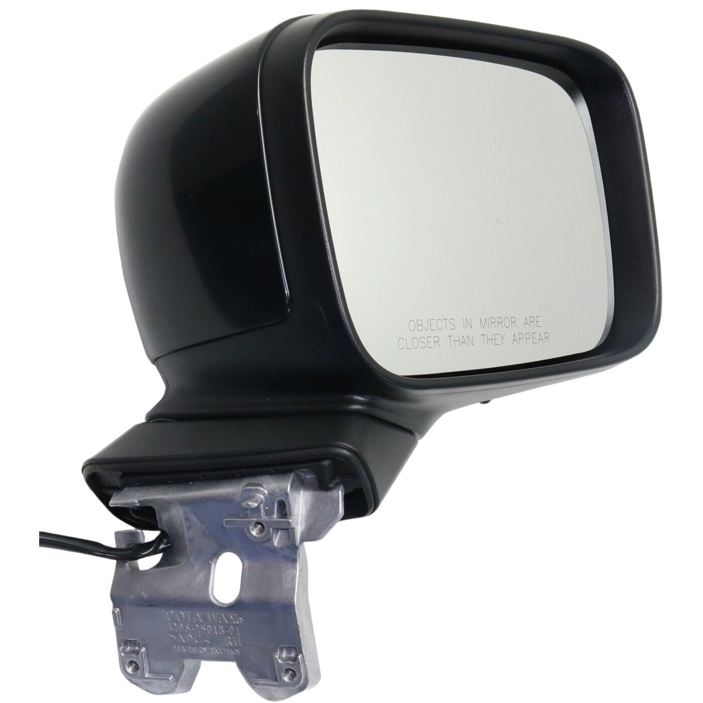 Rétroviseur extérieur côté passager pour Jeep Renegade 2015-2022, électrique et chauffant, avec pack technologique, sans détecteur d'angle mort/clignotant, référence CH1321441 - Hunt Parts