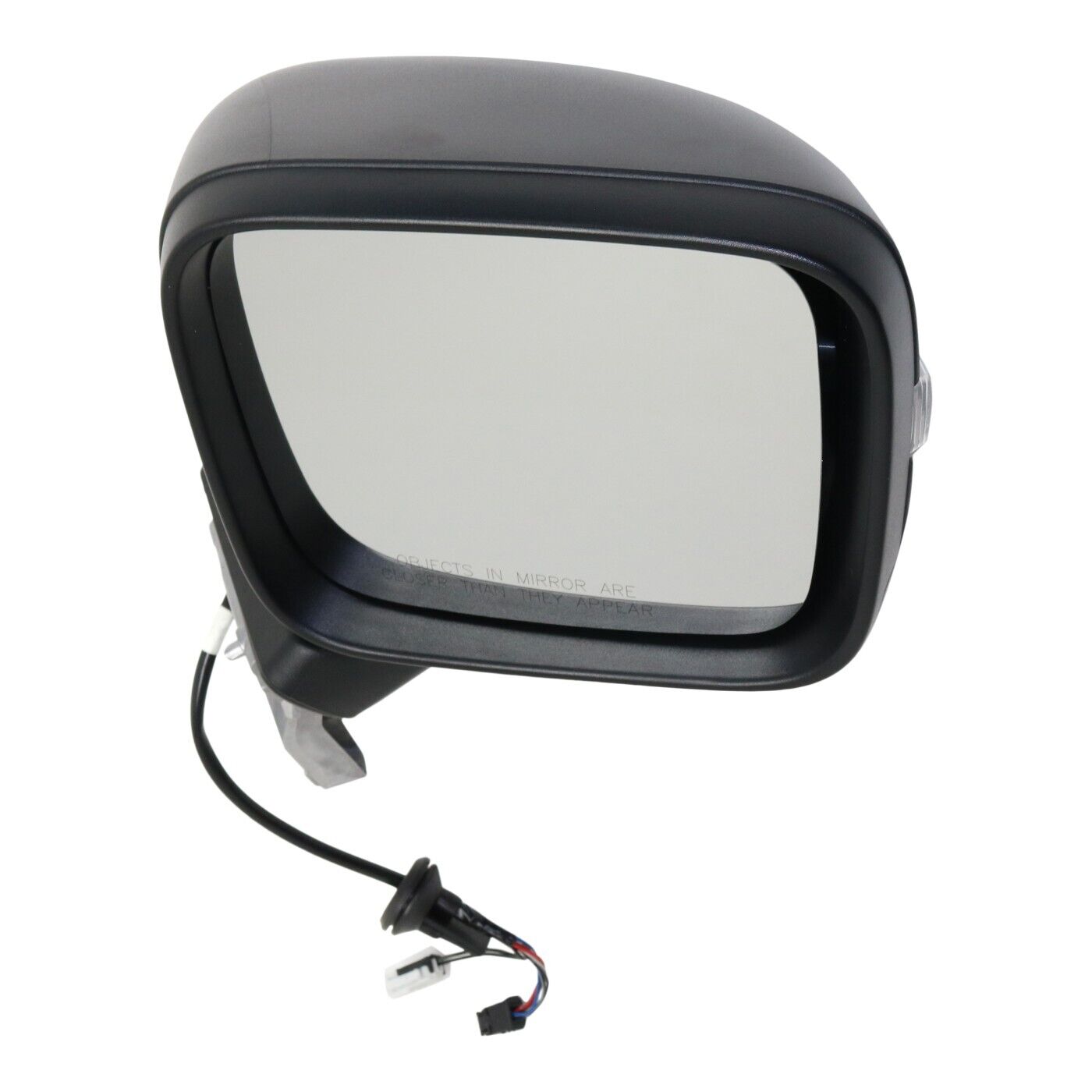 Rétroviseur extérieur côté passager pour Jeep Renegade 2015-2022, électrique, texturé, chauffant, en verre convexe avec clignotant/capteur, Ch1321445 - Hunt Parts