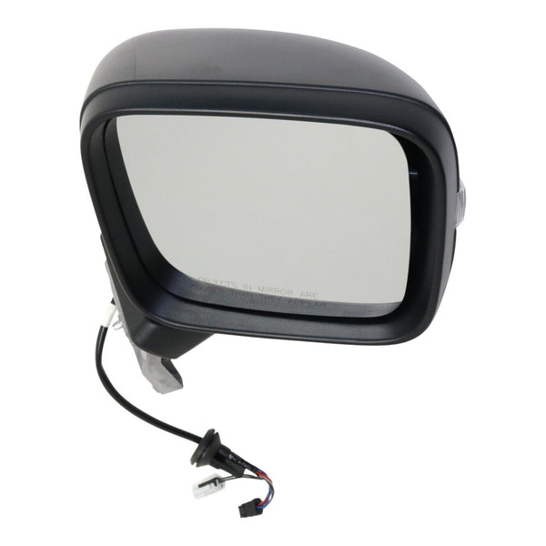 Mirror Passenger Side Jeep Renegade 2015-2022 Power Textured Cap Heated Convex Glass With Signal/Sensor , Ch1321445