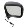Mirror Passenger Side Jeep Renegade 2015-2022 Power Textured Cap Heated Convex Glass With Signal/Sensor , Ch1321445