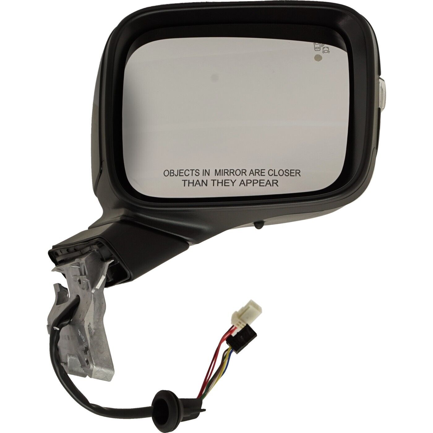 Rétroviseur extérieur côté passager pour Jeep Renegade 2015-2022, électrique et chauffant, avec capteur/clignotant/détecteur d'angle mort, référence CH1321447 - Hunt Parts