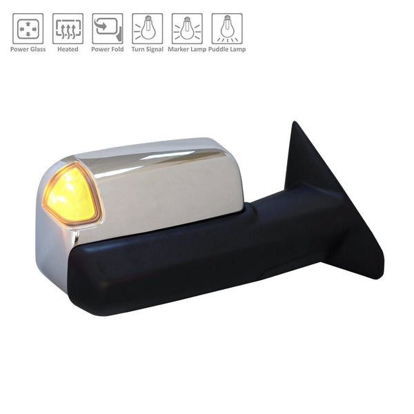 Mirror Passenger Side Ram Ram 3500 2019-2022 Power Chrome , Ch1321507