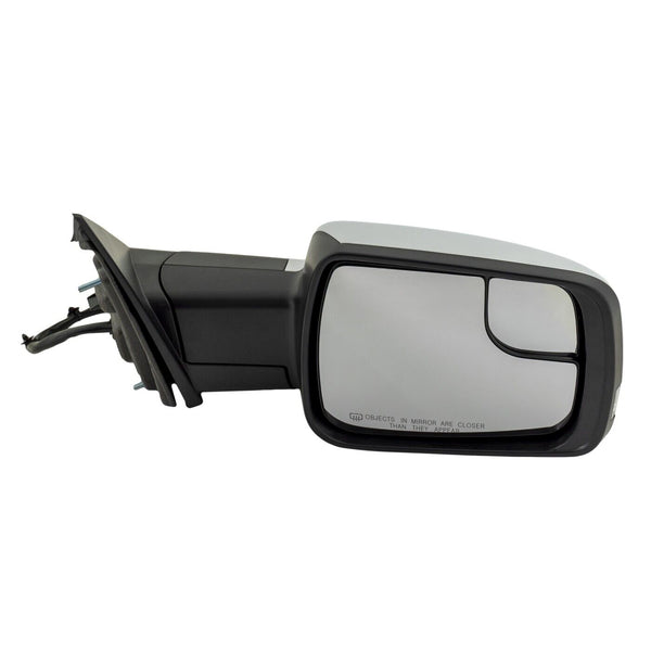 Mirror Passenger Side Ram Ram 1500 2019-2022 Power Heated Chrome With Power Fold/Memory/Puddle Lamp/Signal , Ch1321525