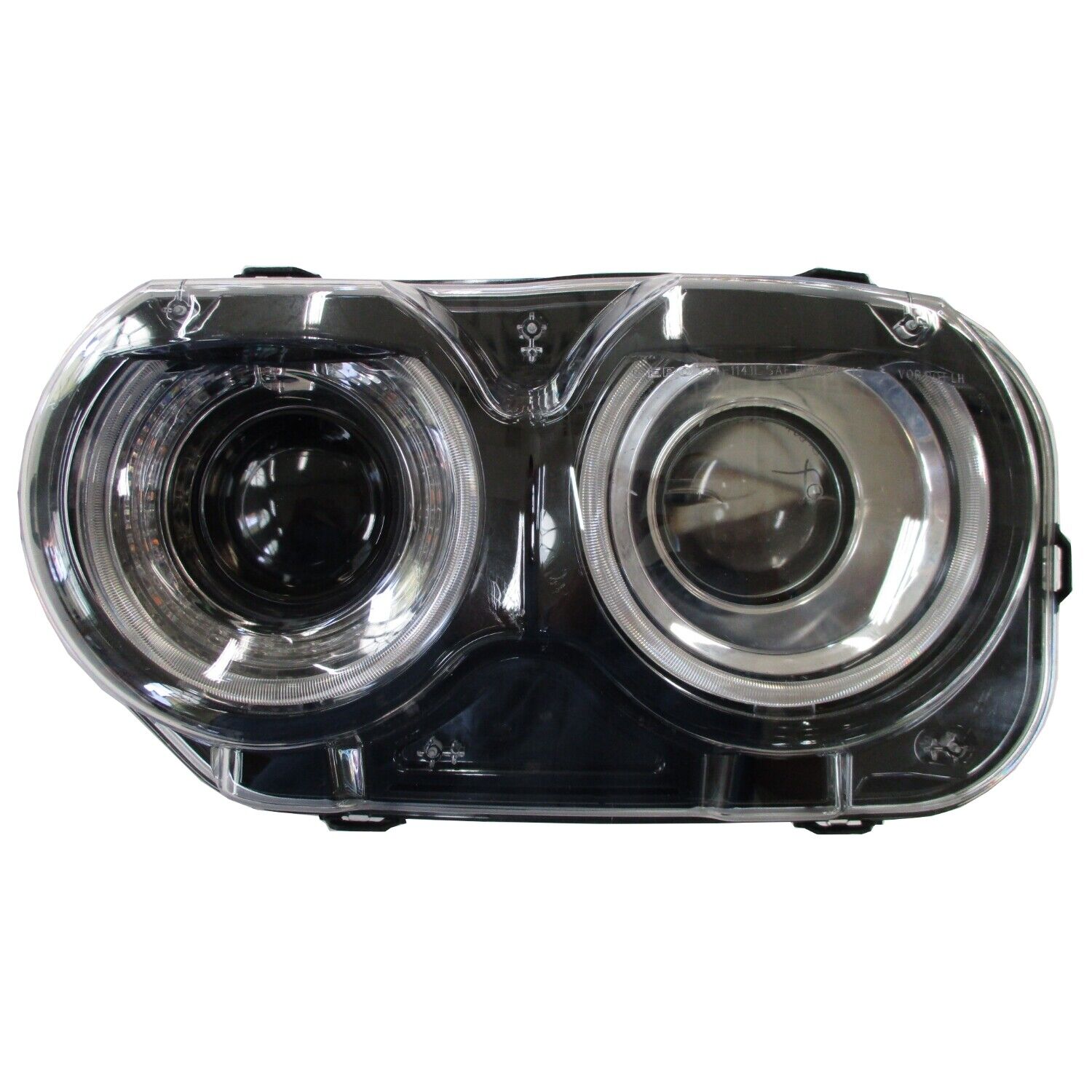 Phare avant gauche (côté conducteur) Dodge Challenger 2015-2022 (sauf Hellcat), kit HID haute qualité, référence CH2502272 - Hunt Parts
