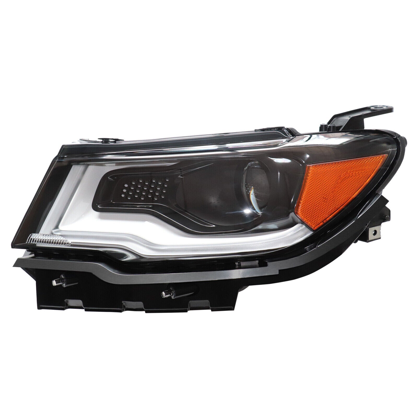 Phare avant gauche (côté conducteur) sans HID pour Jeep Compass 2017-2021, CH2502312C