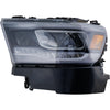 Head Lamp Driver Side Ram Ram 1500 2019-2022 Led Chrome Bezel Without Adaptive/Logo/Module High Quality , Ch2502332