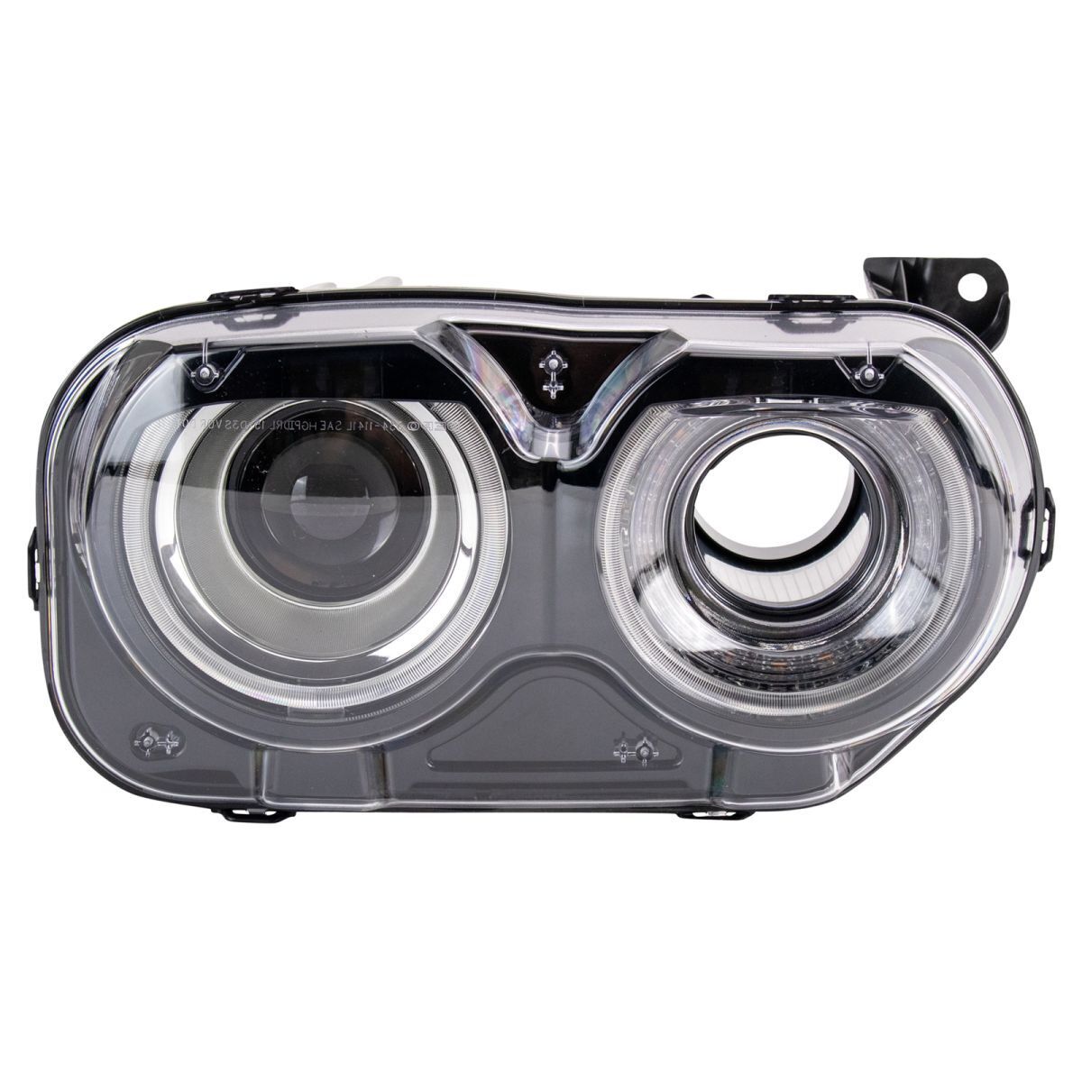 Phare avant côté passager Dodge Challenger 2015-2022 HID avec prise d'air haute qualité, CH2503324 - Hunt Parts