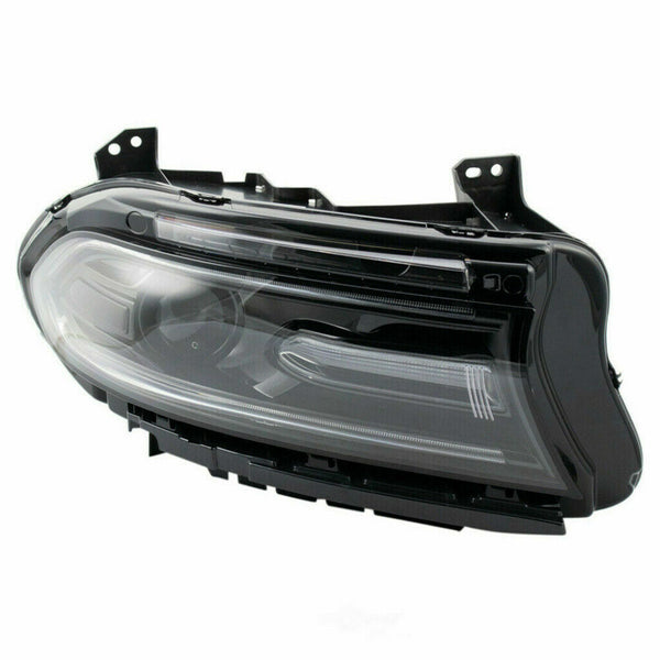 Head Lamp Passenger Side Dodge Charger 2018-2022 Halogen Led With Drl Capa , Ch2503337C